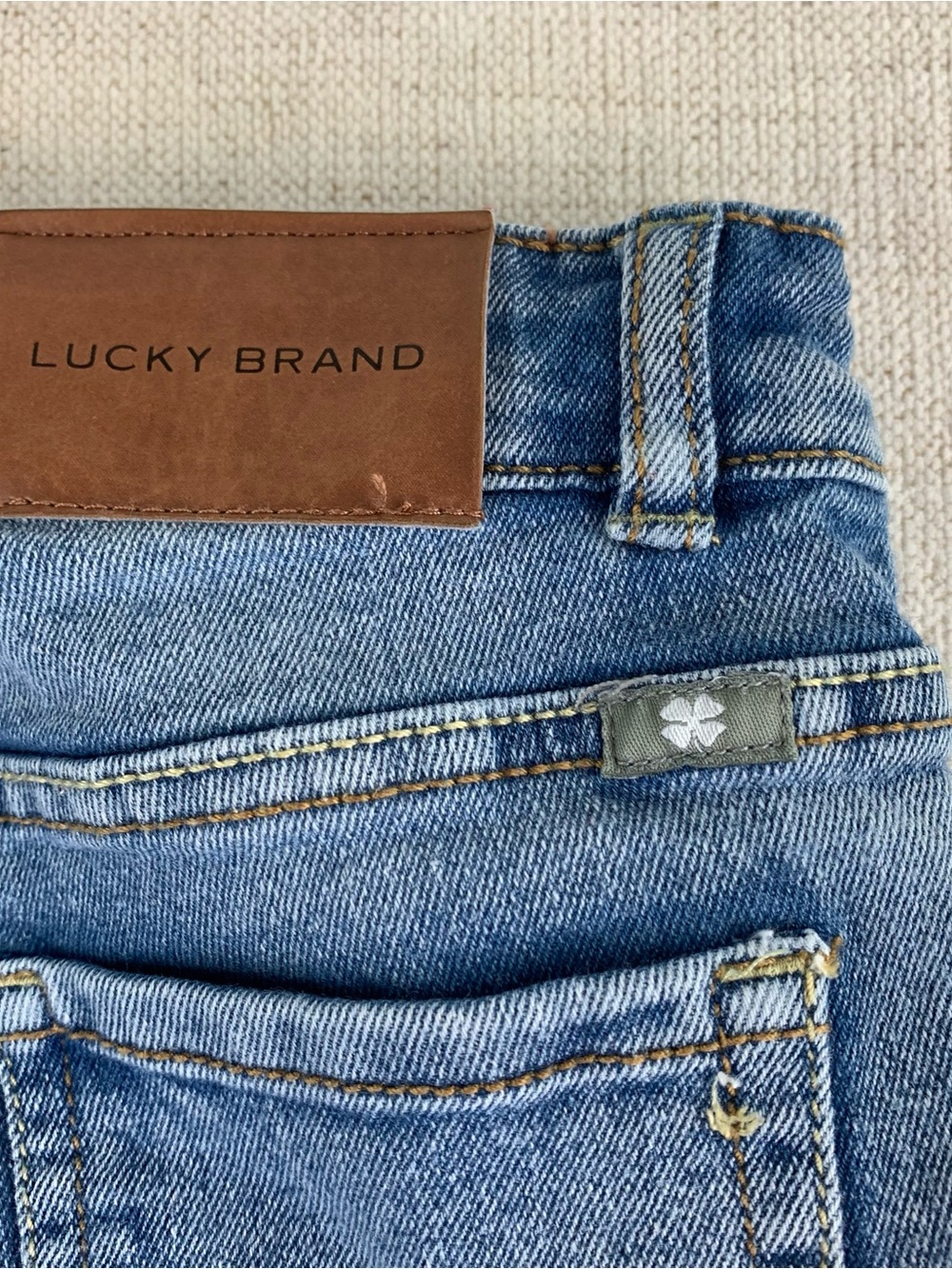 Lucky Brand girl's Zoe Skinny jeans adjustable waist size 8 - Picture 14 of 14